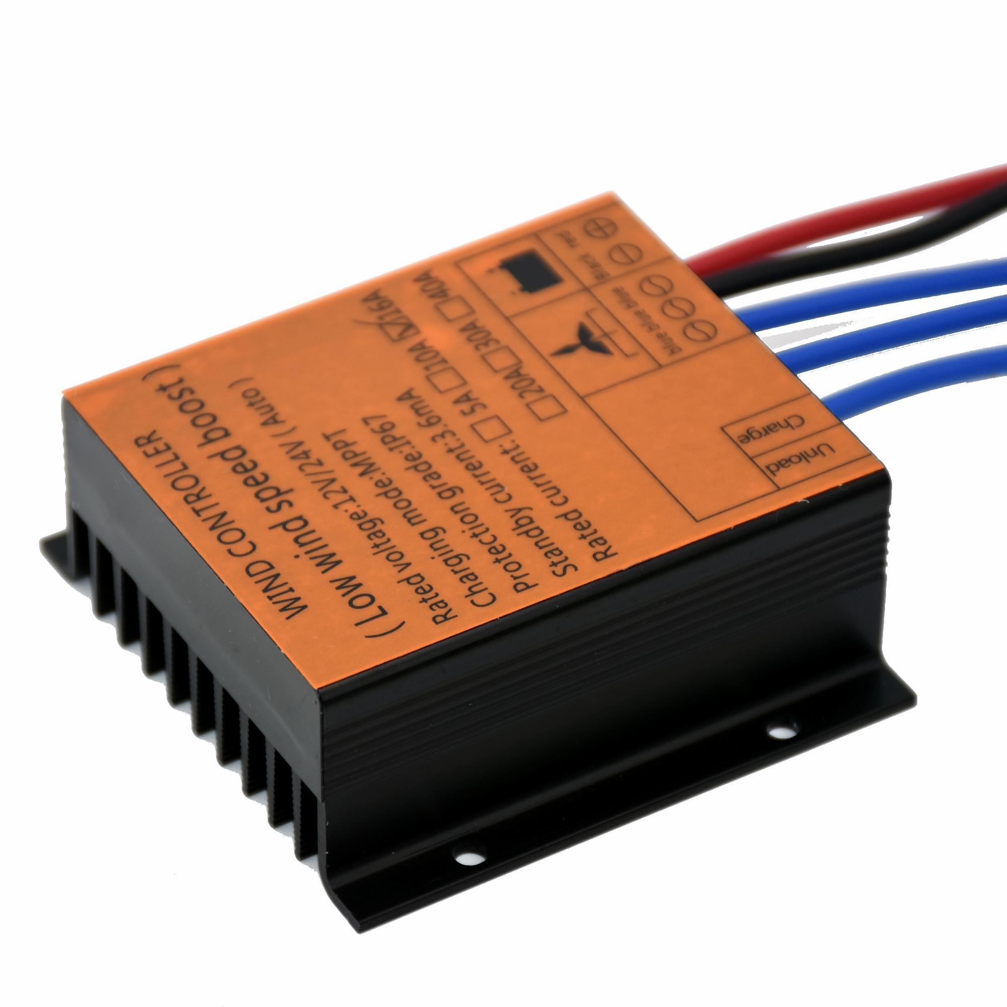 MPPT/BOOST 120W~720W 10A/16A/20A/30A wind charge controller for wind turbine generator, 12V/24V self-adaptive, water proof