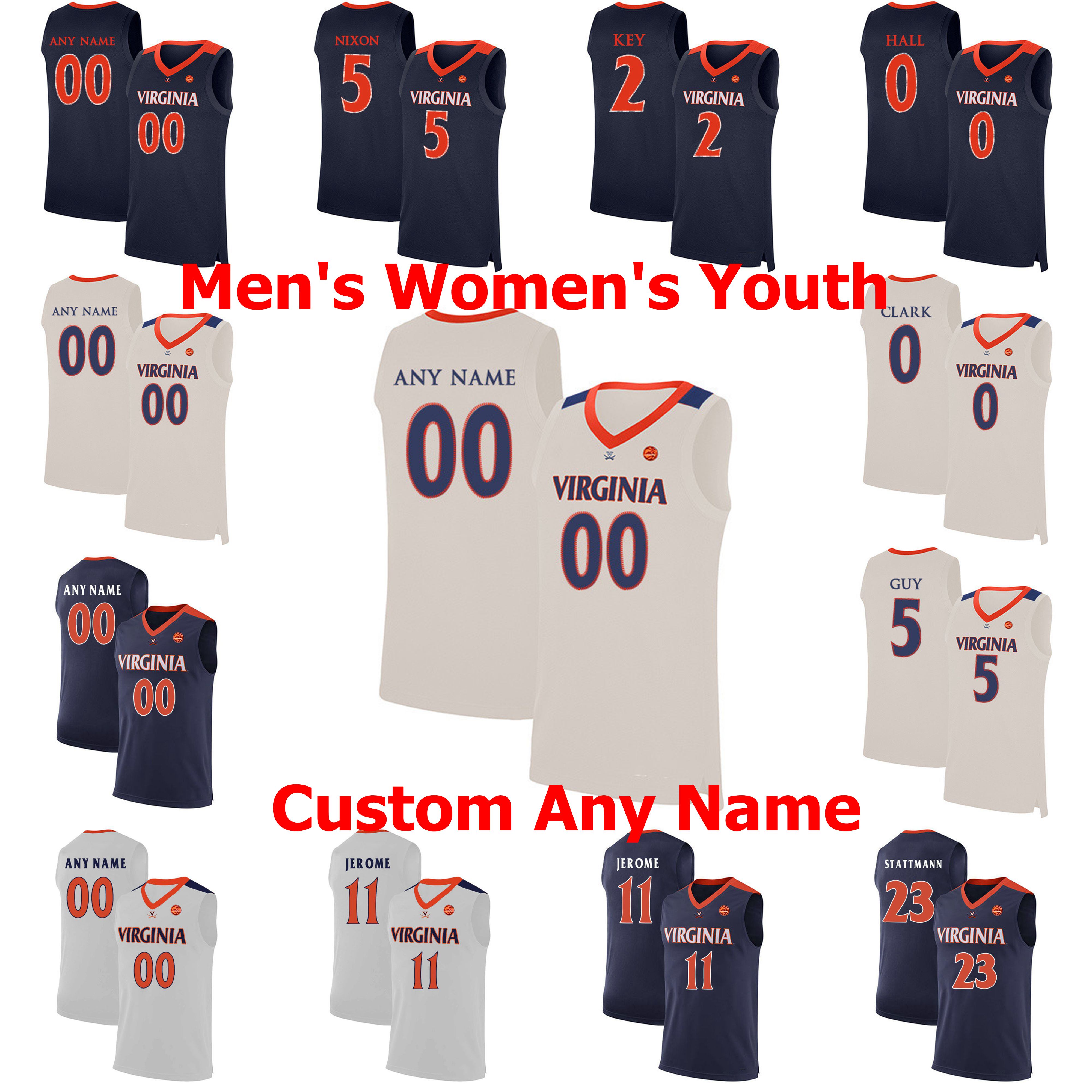 NCAA Virginia Cavalier College Basketball Jerseys Austin Katstra Jersey Ralph Sampson Sam Hauser Barry Parkhill Casey Morsell Custom Stitche, Black
NCAA Virginia Cavalier College Basketball Jerseys Austin Katstra Jersey Ralph Sampson Sam Hauser Barry Parkhill Casey Morsell Custom Stitche, Black