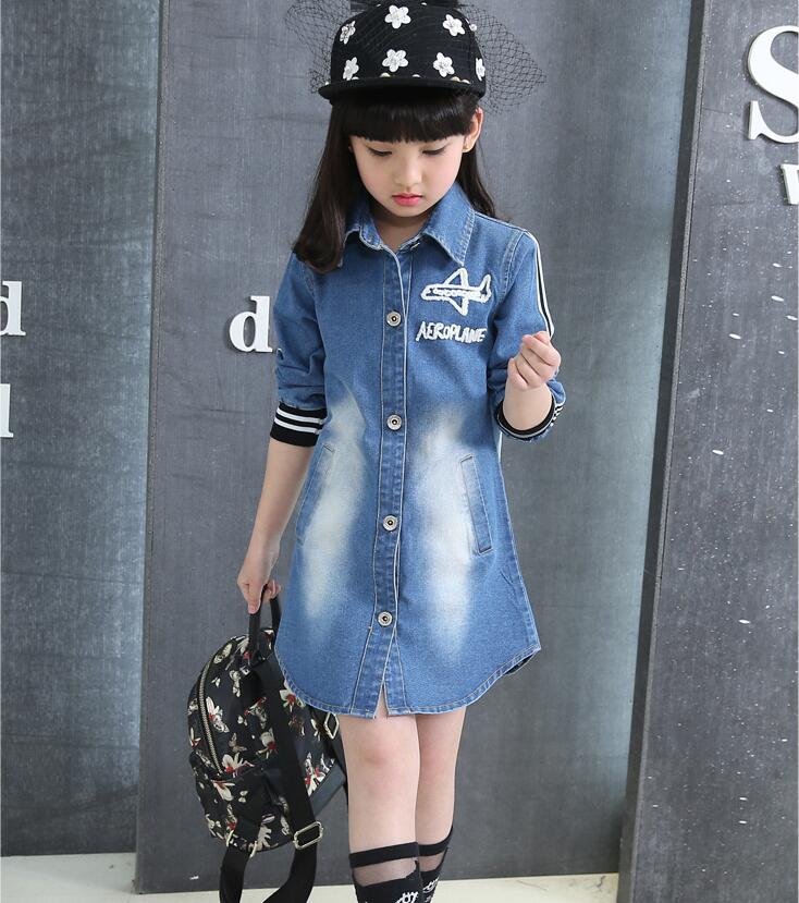 Kids Girls Denim Jacket 2020 Spring New Cartoon Kids Outerwear Fashion Slim Long Sections Trench Coat Children's Clothing, 3 blue
Kids Girls Denim Jacket 2020 Spring New Cartoon Kids Outerwear Fashion Slim Long Sections Trench Coat Children's Clothing, 3 blue
