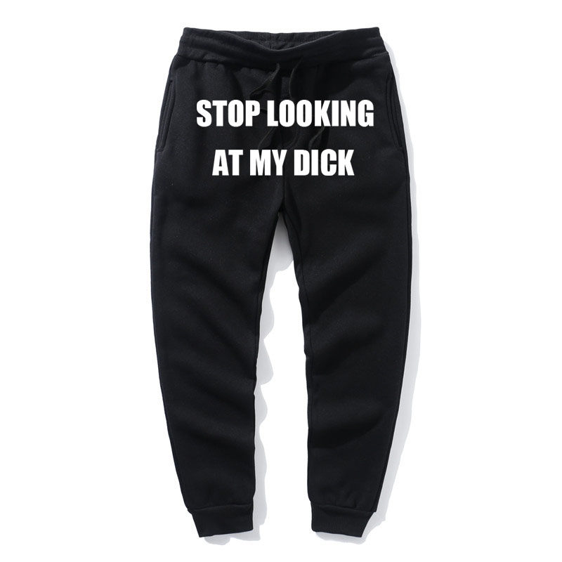 Hot 2020 sport Pant Stop Looking At My Dick Sweatpants women Cotton Joggers Women itself High Waist Trouser Hip Hop Sweatpants, Black
Hot 2020 sport Pant Stop Looking At My Dick Sweatpants women Cotton Joggers Women itself High Waist Trouser Hip Hop Sweatpants, Black