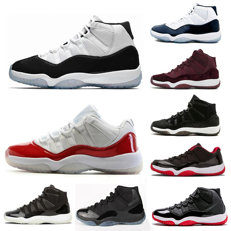 New Concord 11 Bred 11s Men Wholesale Basketball Shoes Platinum Tint Space Jam Blackout 11 prom night black Without Box Free shipping 36-47, 14
New Concord 11 Bred 11s Men Wholesale Basketball Shoes Platinum Tint Space Jam Blackout 11 prom night black Without Box Free shipping 36-47, 14
