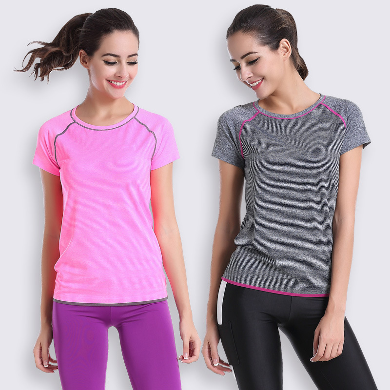 2020 Women Fitness Sports Running Shirt Workout Bodybuilding Quick Dry Tops Jogging Gym Tees Female Summer Clothes Run T-shirt, Purple
2020 Women Fitness Sports Running Shirt Workout Bodybuilding Quick Dry Tops Jogging Gym Tees Female Summer Clothes Run T-shirt, Purple