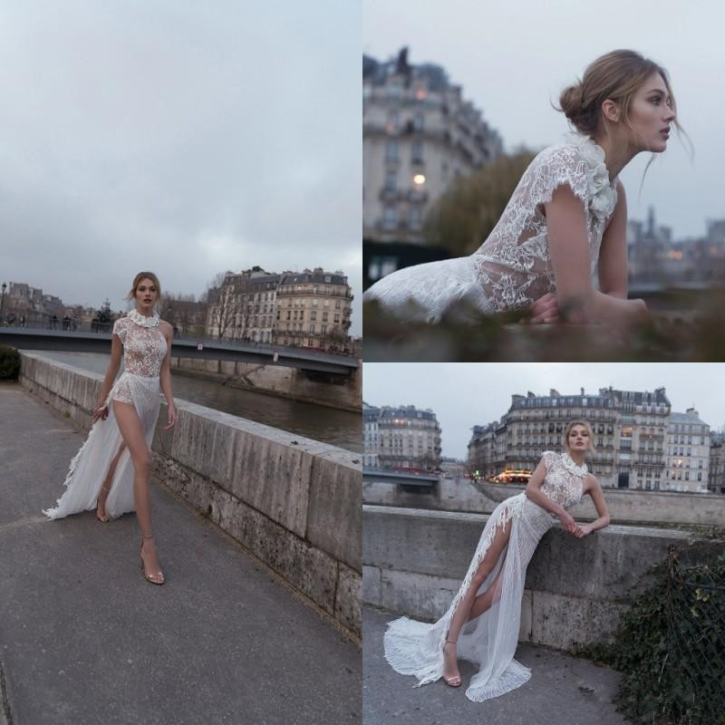 Inbal Dror 2020 New Beach Wedding Dresses A Line Jewel Lace Sequins Split Sweep Train Bridal Gowns Plus Size Bohemian Robe De Mariée 827, Orange
Inbal Dror 2020 New Beach Wedding Dresses A Line Jewel Lace Sequins Split Sweep Train Bridal Gowns Plus Size Bohemian Robe De Mariée 827, Orange