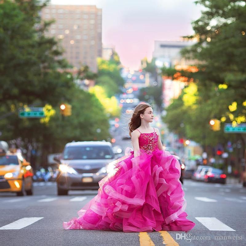 New Style Ball Gown Girls Pageant Dresses Fuchsia Little Baby Camo Flower Girl Dresses With Beads Kid Party Birthday Communion Dress, Red
New Style Ball Gown Girls Pageant Dresses Fuchsia Little Baby Camo Flower Girl Dresses With Beads Kid Party Birthday Communion Dress, Red