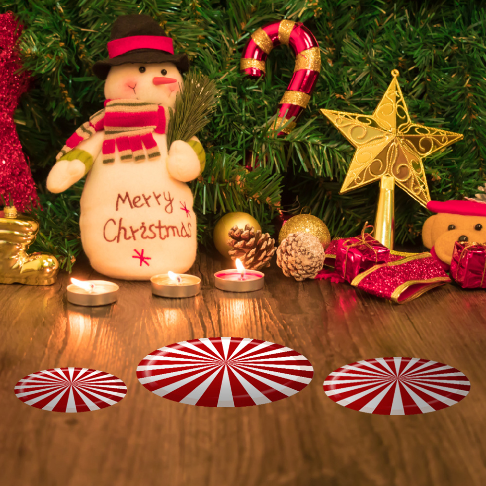 12pcs Sweety Stickers Christmas Decorations for Home Circle Candy Stickers Xmas Lovely Floor for Children 
12pcs Sweety Stickers Christmas Decorations for Home Circle Candy Stickers Xmas Lovely Floor for Children