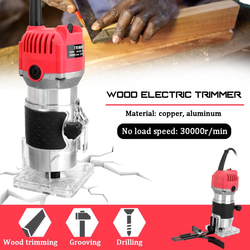 Woodworking Electric Trimming Machine Engraving Electromechanical Wood Milling Copper Motor Wood Electric Trimmer
Woodworking Electric Trimming Machine Engraving Electromechanical Wood Milling Copper Motor Wood Electric Trimmer