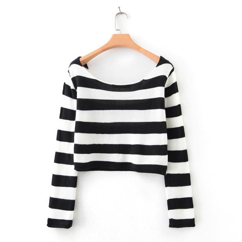 FY001 One-neck, high waist, short skirt, exposed navel, pullover, long-sleeve, striped sweater, sweater, sweater, Black
FY001 One-neck, high waist, short skirt, exposed navel, pullover, long-sleeve, striped sweater, sweater, sweater, Black