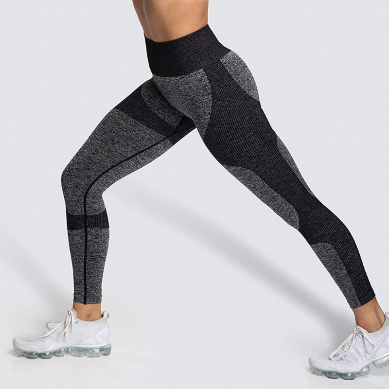 High Waist Yoga Pants Seamless Knit Sexy Hip Sweat Yoga Leggings, Sexy Tight Sports Fitness Pants Gym Running Trousers, Black
High Waist Yoga Pants Seamless Knit Sexy Hip Sweat Yoga Leggings, Sexy Tight Sports Fitness Pants Gym Running Trousers, Black