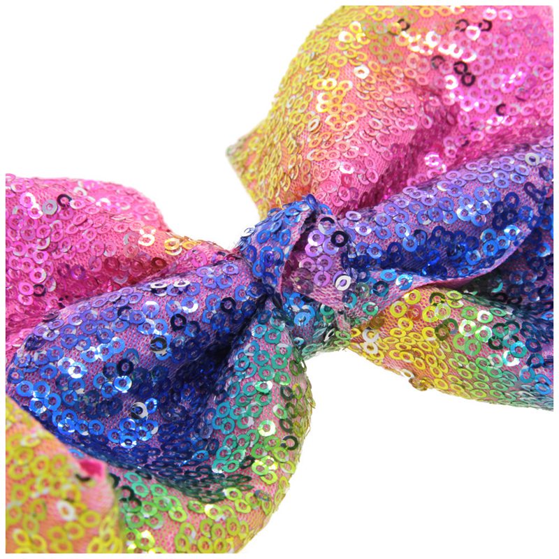 Hair Bows Clips Accessories for Girls Kids Hairpins Sequins Shining Large Big 8 INCH Bowknot Clip Barrettes Pary Headwear HC122