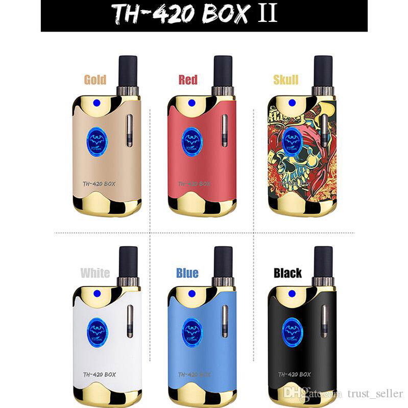 Authentic Kangvape TH-420 II Starter Kit 650mAh VV TH420 2 Battery Box Mod 0.5ml 92a3 Thick Oil Cartridge Tank Genuine
Authentic Kangvape TH-420 II Starter Kit 650mAh VV TH420 2 Battery Box Mod 0.5ml 92a3 Thick Oil Cartridge Tank Genuine