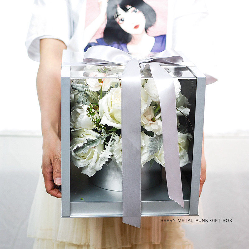 Clear Acrylic Transparent Flower Gift Box Lovely Goods Dustproof Exhibition Storage Box Bouquet Florist Packaging Boxes Supplies
Clear Acrylic Transparent Flower Gift Box Lovely Goods Dustproof Exhibition Storage Box Bouquet Florist Packaging Boxes Supplies