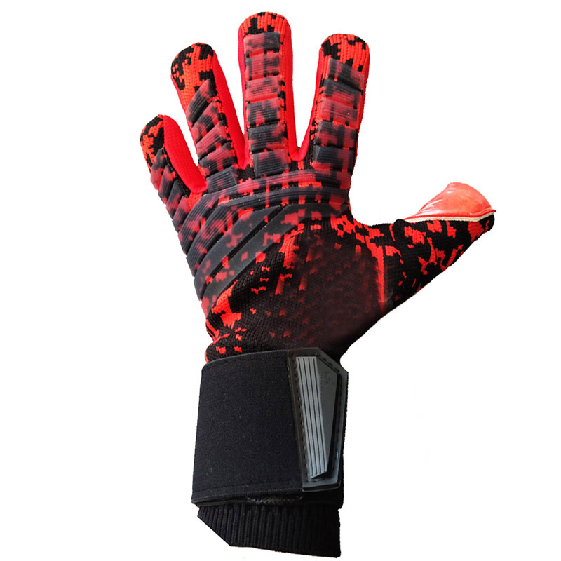 Adults Size Soccer Goalkeeper Gloves Professional Thick Latex Soccer Goalie Gloves Without Finger Protection
Adults Size Soccer Goalkeeper Gloves Professional Thick Latex Soccer Goalie Gloves Without Finger Protection