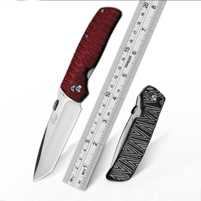 Enlan L01-1/ L010MCT Pocket Knife 8Cr13Mov Steel Tanto Blade Micarta Handle Outdoor Camping Hunting Tactical Portable Folding Knife
Enlan L01-1/ L010MCT Pocket Knife 8Cr13Mov Steel Tanto Blade Micarta Handle Outdoor Camping Hunting Tactical Portable Folding Knife