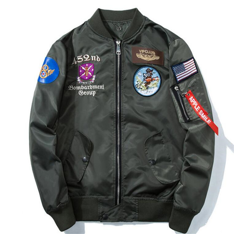 Nice Uniforms Jacket Men Autumn Winter Fashion Design Embroidery Punk Flight Bomber Jackets Coats, Black
Nice Uniforms Jacket Men Autumn Winter Fashion Design Embroidery Punk Flight Bomber Jackets Coats, Black