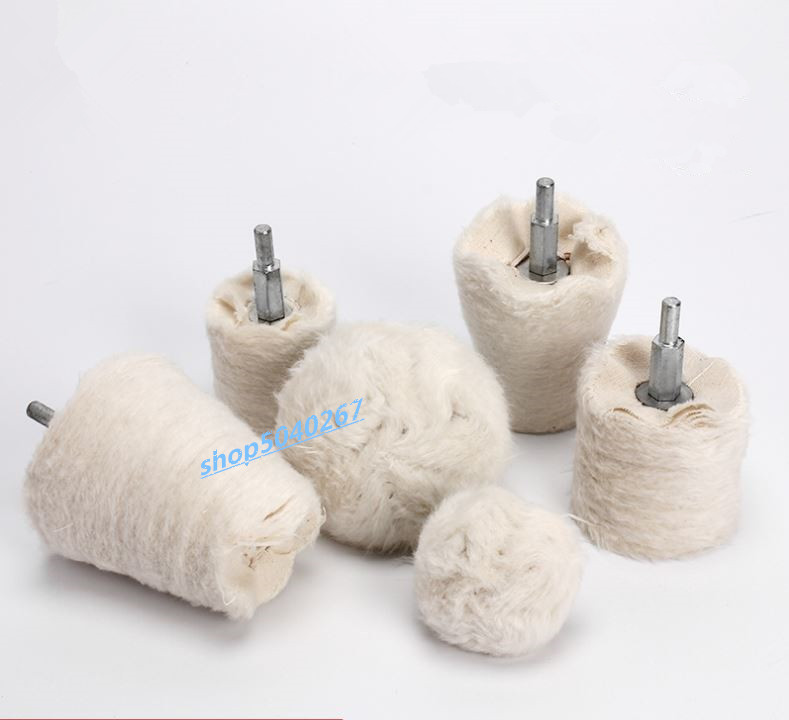1PC 6mm shank White Cotton Dome Polishing Buffing Wheel Polish Pad for Metal Jewelry Wood plastic Abrasive Tools
1PC 6mm shank White Cotton Dome Polishing Buffing Wheel Polish Pad for Metal Jewelry Wood plastic Abrasive Tools