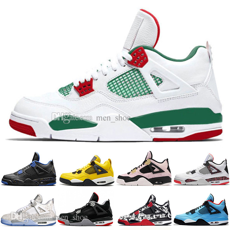 With Box Discount Newest Bred 4 IV 4s What The Cactus Jack Laser Wings Mens Basketball Shoes Eminem Pale Citron Men Sports Designer Sneakers, #19
With Box Discount Newest Bred 4 IV 4s What The Cactus Jack Laser Wings Mens Basketball Shoes Eminem Pale Citron Men Sports Designer Sneakers, #19