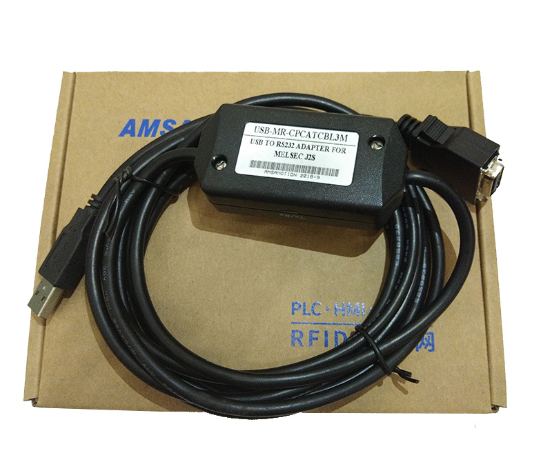 

USB-MR-CPCATCBL3M For Mitsubishi Melsec Servo Drive MR-J2S MR-J2 Debugging Cable USB To RS232 Adapter