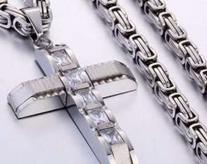 316L Stainless Steel Fashion Jewlery Byzantine Box Link Chain Necklace Cross Pendants For Men Women Hip Hop Accessories K3590
316L Stainless Steel Fashion Jewlery Byzantine Box Link Chain Necklace Cross Pendants For Men Women Hip Hop Accessories K3590