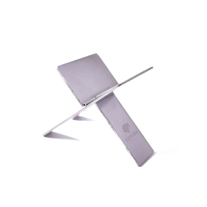 Cohiba Cigar Holder Foldable Cigar Stand Metal Silver Stainless Steel 72*40*5mm Collapsible Shelf Home Decorations Free Shipping
Cohiba Cigar Holder Foldable Cigar Stand Metal Silver Stainless Steel 72*40*5mm Collapsible Shelf Home Decorations Free Shipping
