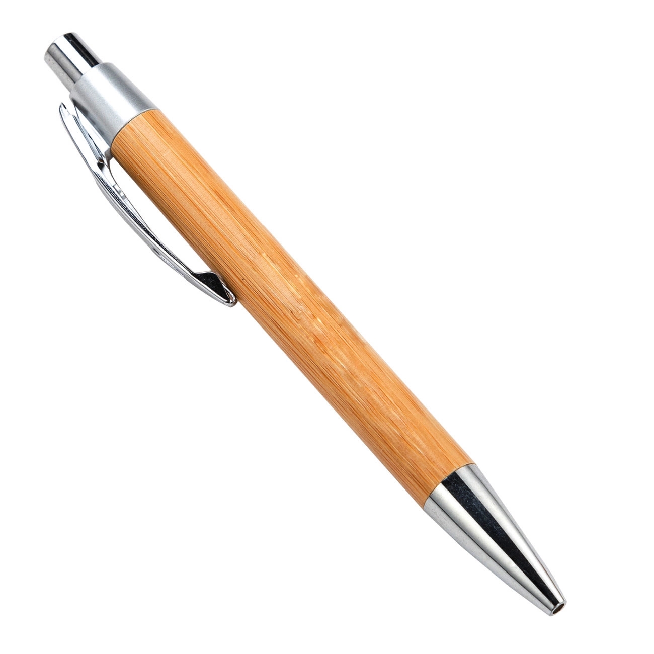 Wooden product company eco promo marketing engrave logo click natural bamboo ball pen ballpoint writing pen stationery7300403