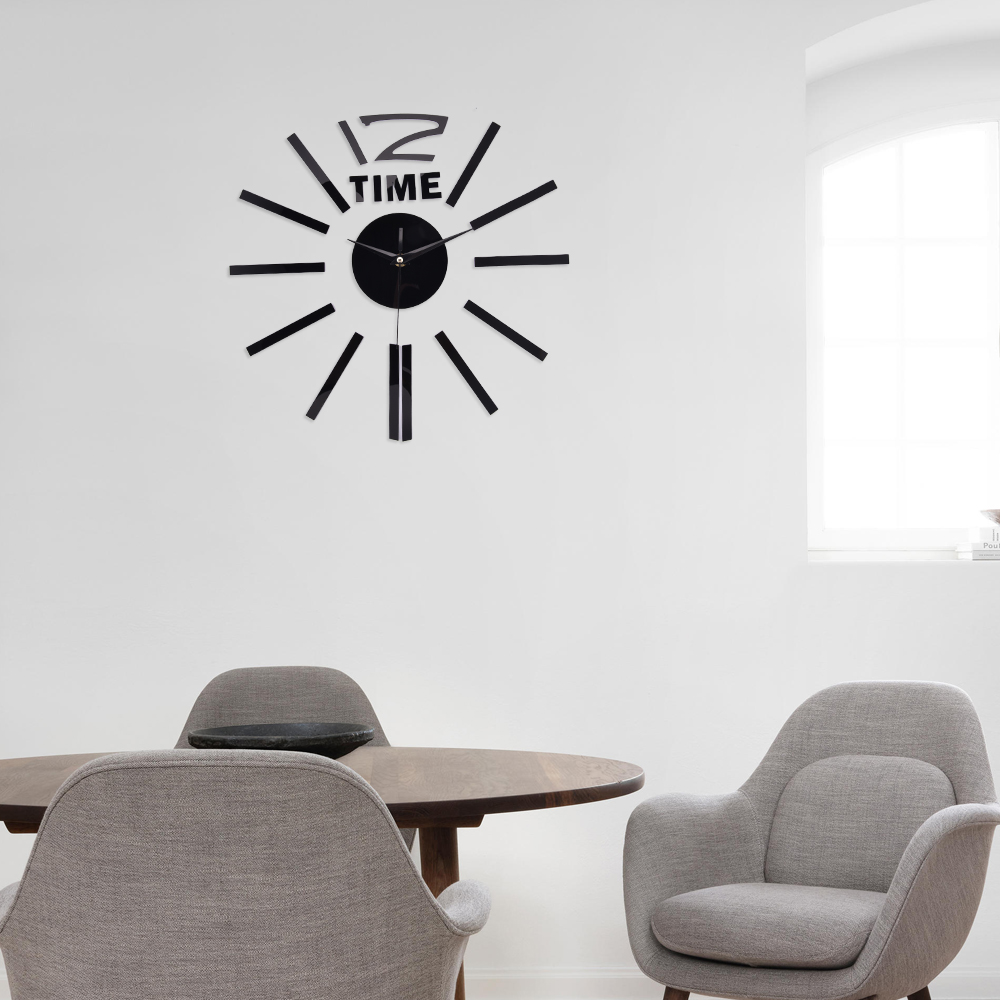 Creative Quartz DIY Wall Clock 3D Home Decor Watch Living Room Metal Fashion Acrylic Big Mirror Stickers
Creative Quartz DIY Wall Clock 3D Home Decor Watch Living Room Metal Fashion Acrylic Big Mirror Stickers