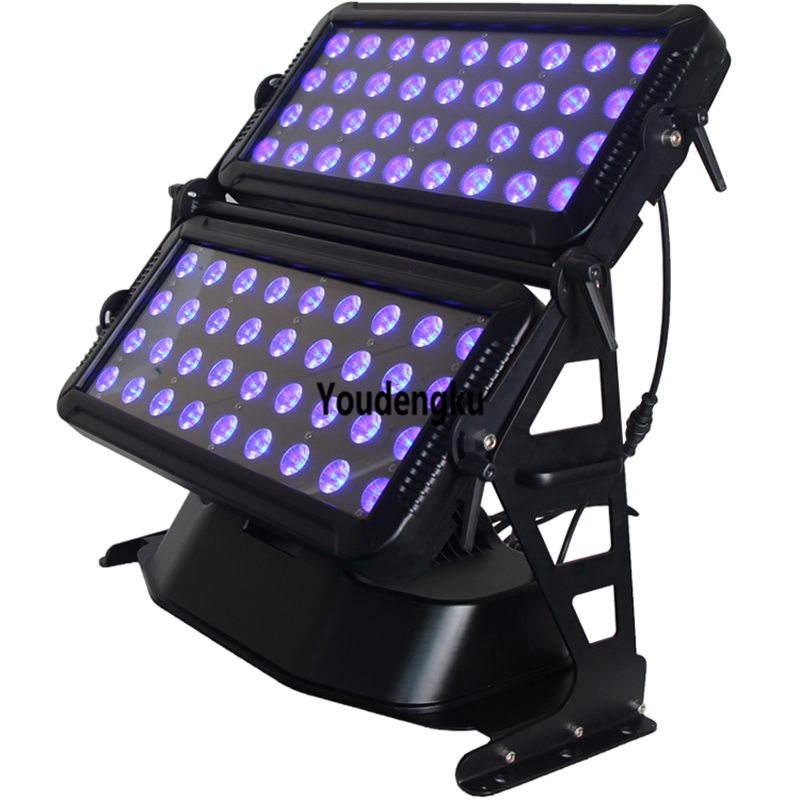 Outdoor City Color LED Flood light 72x18W RGBWA UV 6in1 Double heads Waterproof LED Wall Washer Light
Outdoor City Color LED Flood light 72x18W RGBWA UV 6in1 Double heads Waterproof LED Wall Washer Light