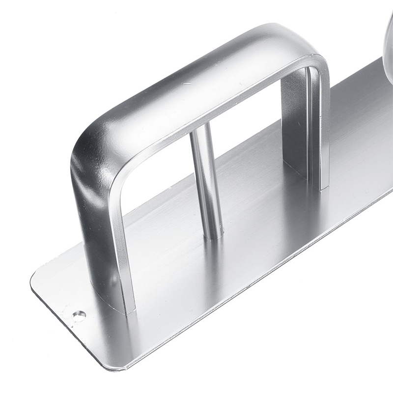 Aluminum Hair Dryer Shelf Bathroom Straightener Storage Rack Wall Mounted Hairdryer Holder Bath Supplies