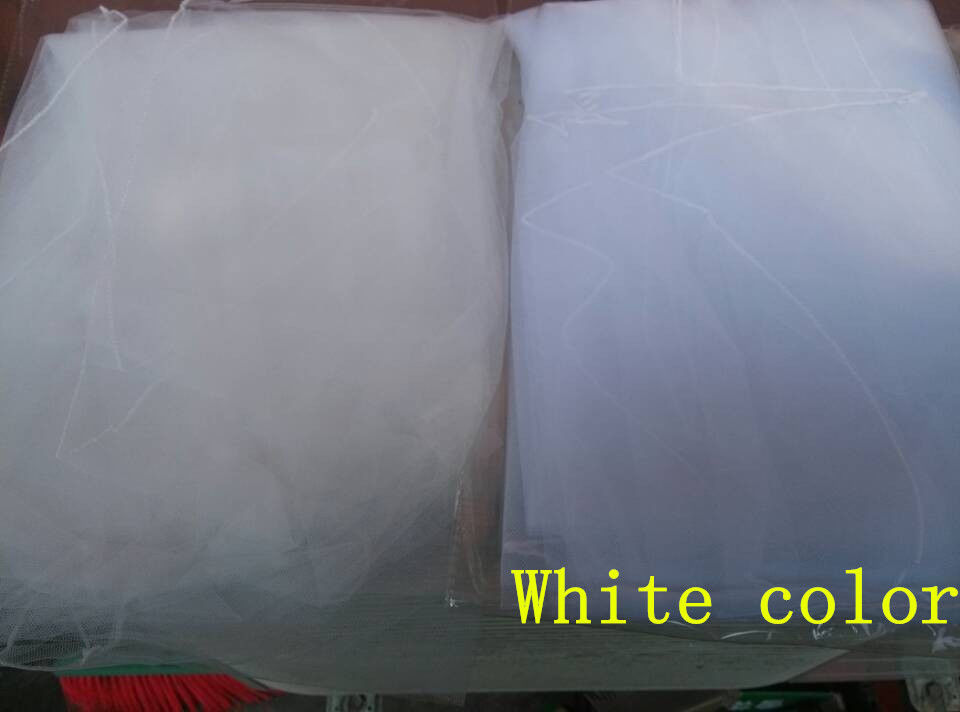 Hot Cheap High Quality Best Selling Two Layers White/ivory Wedding Bridal Tiara Pearl Beads Veil Scarf Shawl With Comb