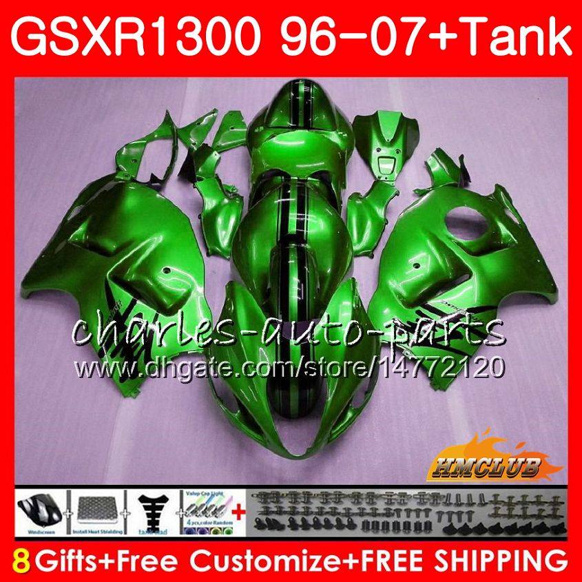Body For SUZUKI Hayabusa GSXR 1300 GSXR1300 96 97 98 99 00 01 07 24HC.136 GSX R1300 1996 1997 1998 1999 2000 2001 2007 glossy green Fairing, No. 1
Body For SUZUKI Hayabusa GSXR 1300 GSXR1300 96 97 98 99 00 01 07 24HC.136 GSX R1300 1996 1997 1998 1999 2000 2001 2007 glossy green Fairing, No. 1