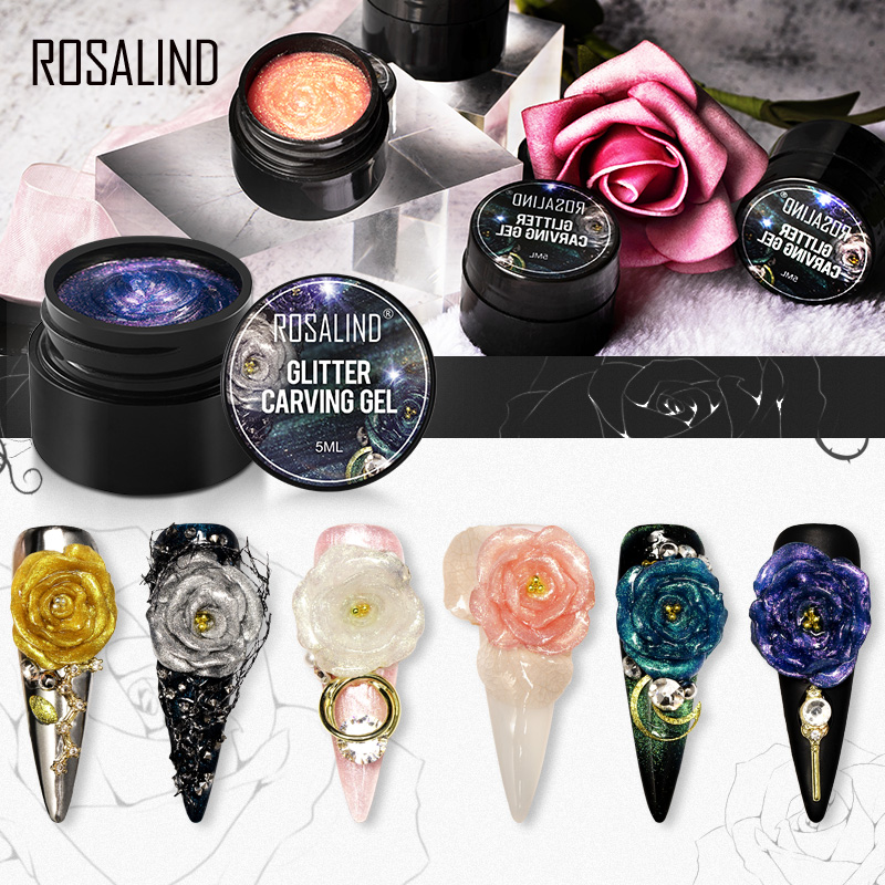 ROSALIND Painting Gel Polish Carving Nail Hybrid Glitter Manicure Nail Art Varnish Semi Permanent LED UV Gel Polish Base Top, Re02
ROSALIND Painting Gel Polish Carving Nail Hybrid Glitter Manicure Nail Art Varnish Semi Permanent LED UV Gel Polish Base Top, Re02