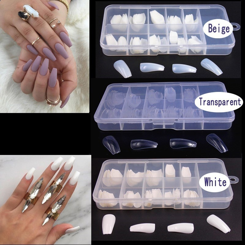 100pcs DIY Ballerina Nails Tips Artificial False Fake Nails Coffin Tips Nail Art Tool Acrylic Package With Box, Black
100pcs DIY Ballerina Nails Tips Artificial False Fake Nails Coffin Tips Nail Art Tool Acrylic Package With Box, Black