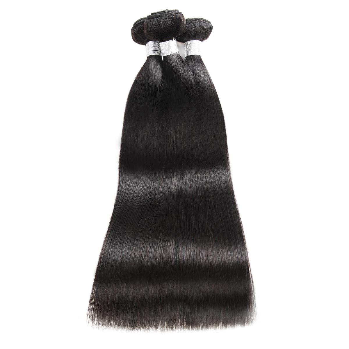 Ishow 12A Straight Raw Human Hair Extensions 3/4 Pcs Kinky Curly Body Wave Grade Brazilian Peruvian Malaysian Hair Bundles Weft Weave for Women All Ag