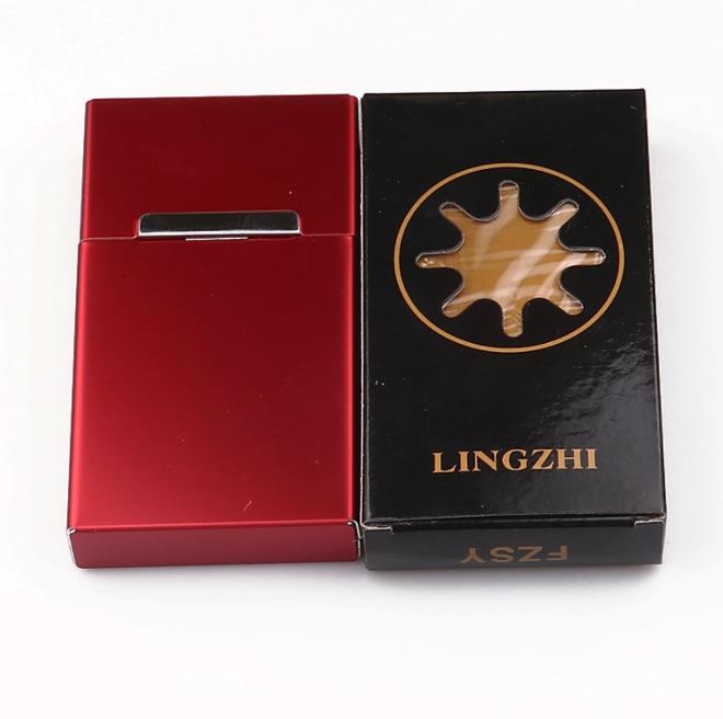 New 20 color metal cigarette boxes personality fashion cigarette protection box suitable for the whole box of cigarettes
New 20 color metal cigarette boxes personality fashion cigarette protection box suitable for the whole box of cigarettes