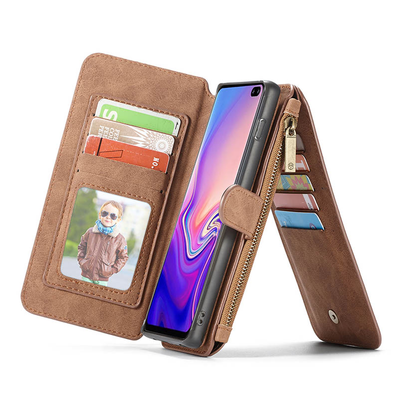 Luxury Flip Leather Phone Case For Samsung Galaxy Note10 S10 5G S10E Note9 S8 W…