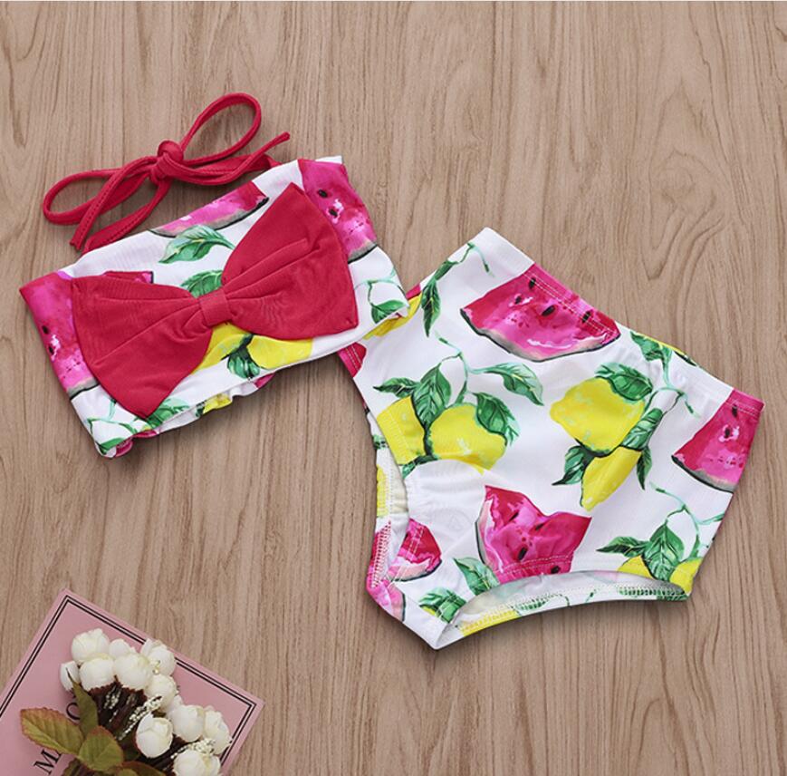 Girl Sleeveless Watermelon and Lemon Print Swimwear Baby Summer Swimsuit Kids Swimming Clothes Two Pieces ZHT 187, As picture
Girl Sleeveless Watermelon and Lemon Print Swimwear Baby Summer Swimsuit Kids Swimming Clothes Two Pieces ZHT 187, As picture