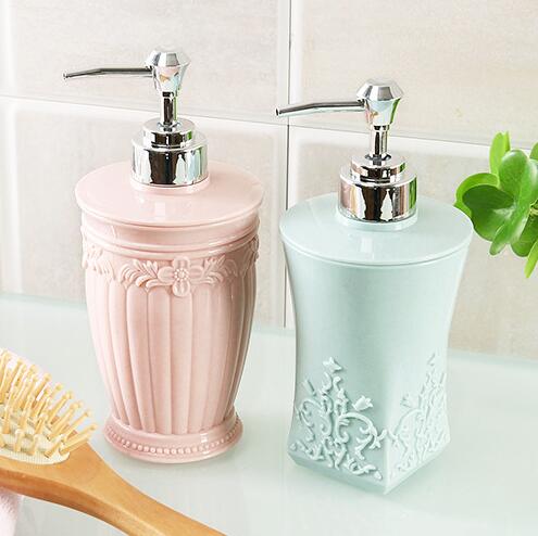 400ml Shampoo Empty Bottle Cosmetic Cream Lotion Containers Press Bottles Liquid Soap Dispenser Shower Bathroom Accessories