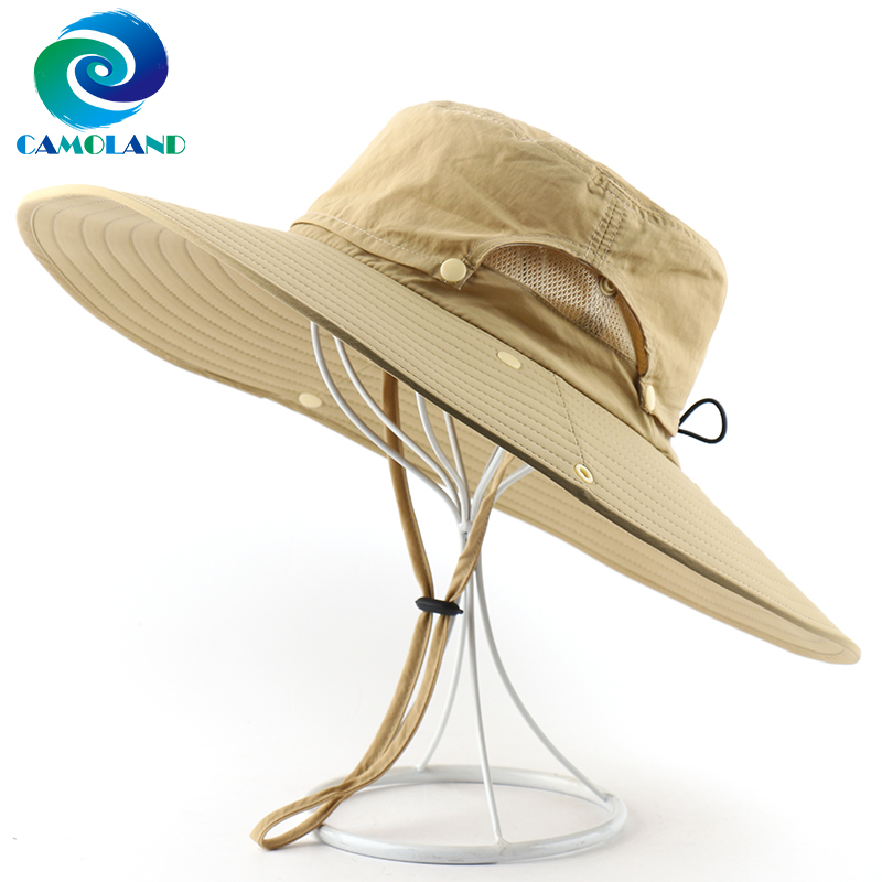 CAMOLAND Summer UV Protection Sun Hat Women Men Waterproof Boonie Hat Female Casual Beach Cap Outdoor Hiking Fishing Bucket Hats, Army green
CAMOLAND Summer UV Protection Sun Hat Women Men Waterproof Boonie Hat Female Casual Beach Cap Outdoor Hiking Fishing Bucket Hats, Army green