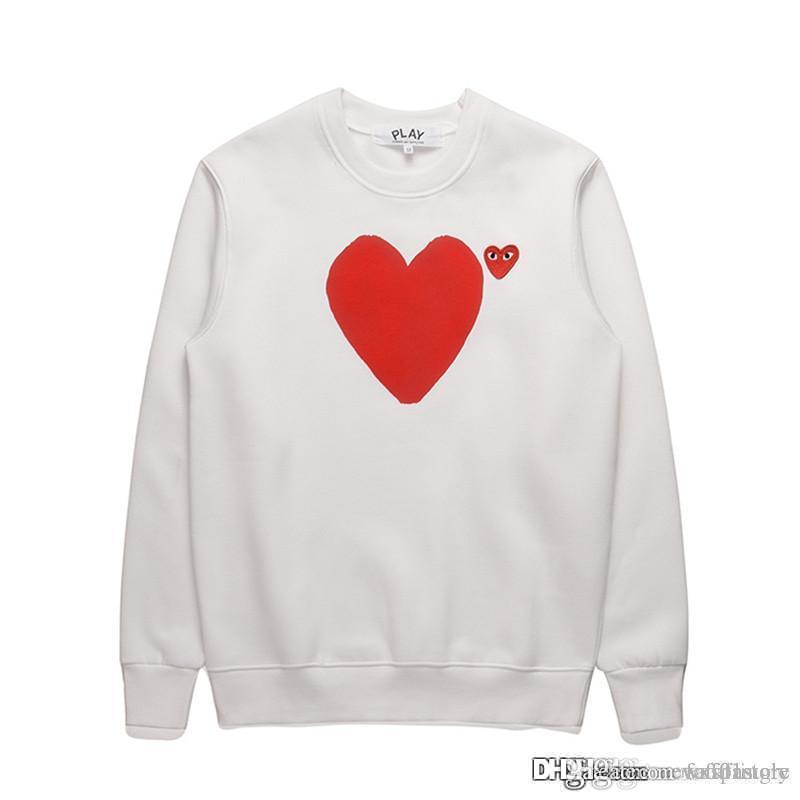 2018 Best Quality HOLIDAY C026B White New Play Black White Dots Cdg Red Heart Com Long Sleeve Des Garcons T-shirt Sweatshirts, C026b black
2018 Best Quality HOLIDAY C026B White New Play Black White Dots Cdg Red Heart Com Long Sleeve Des Garcons T-shirt Sweatshirts, C026b black