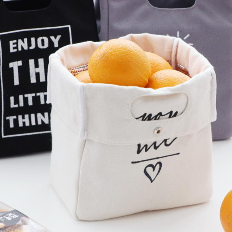Canvas Lunch Boxes Insulation Bag Simple Letter Type Large Capacity Multi-purpose Cloth Bag Foods Organizer Picnic, Medium gray
Canvas Lunch Boxes Insulation Bag Simple Letter Type Large Capacity Multi-purpose Cloth Bag Foods Organizer Picnic, Medium gray