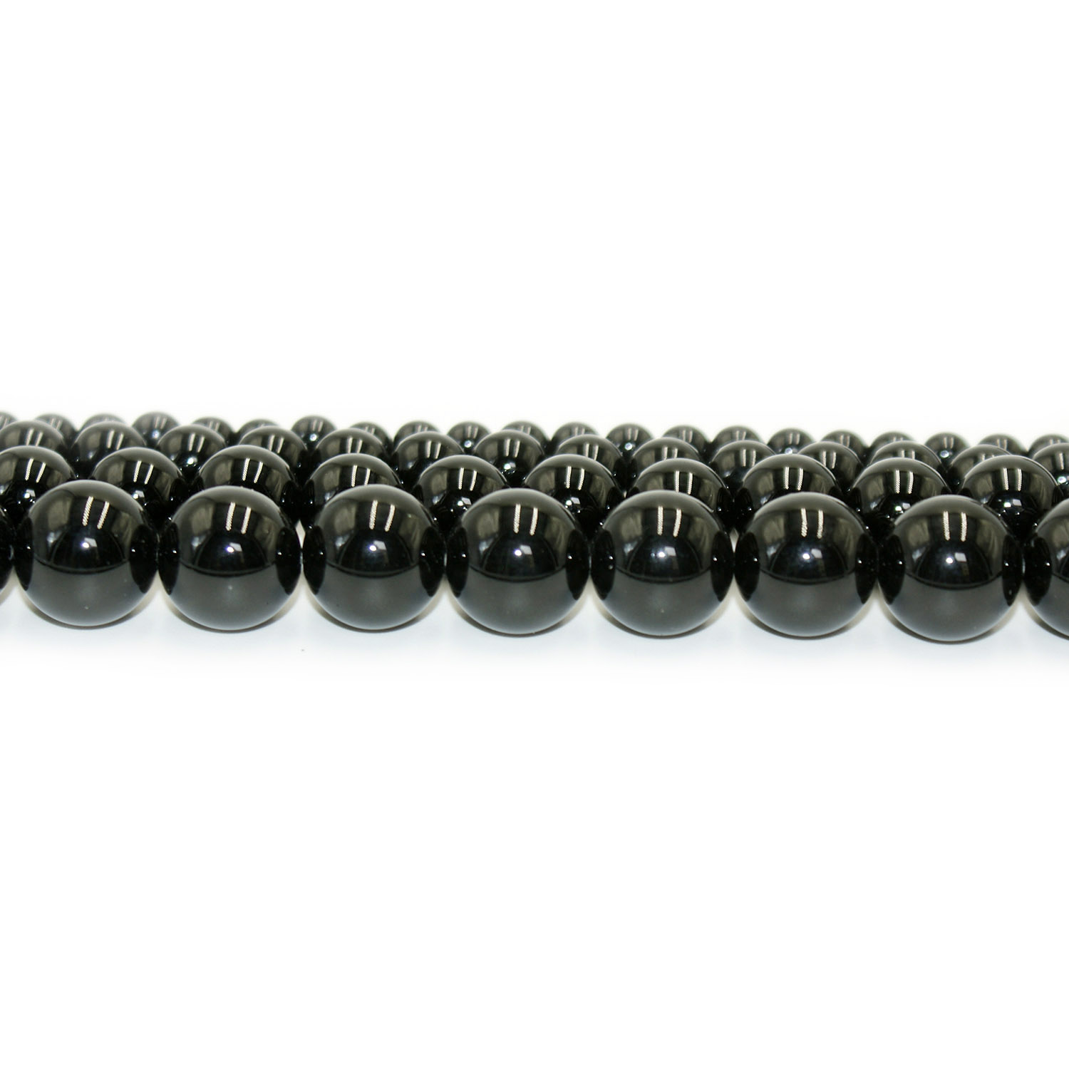 100 Natural Stone Black Obsidian Beads Round Gemstone Loose Beads for DIY Bracelet Jewelry Making 1 Strand 15 Inches 410 mm2329450