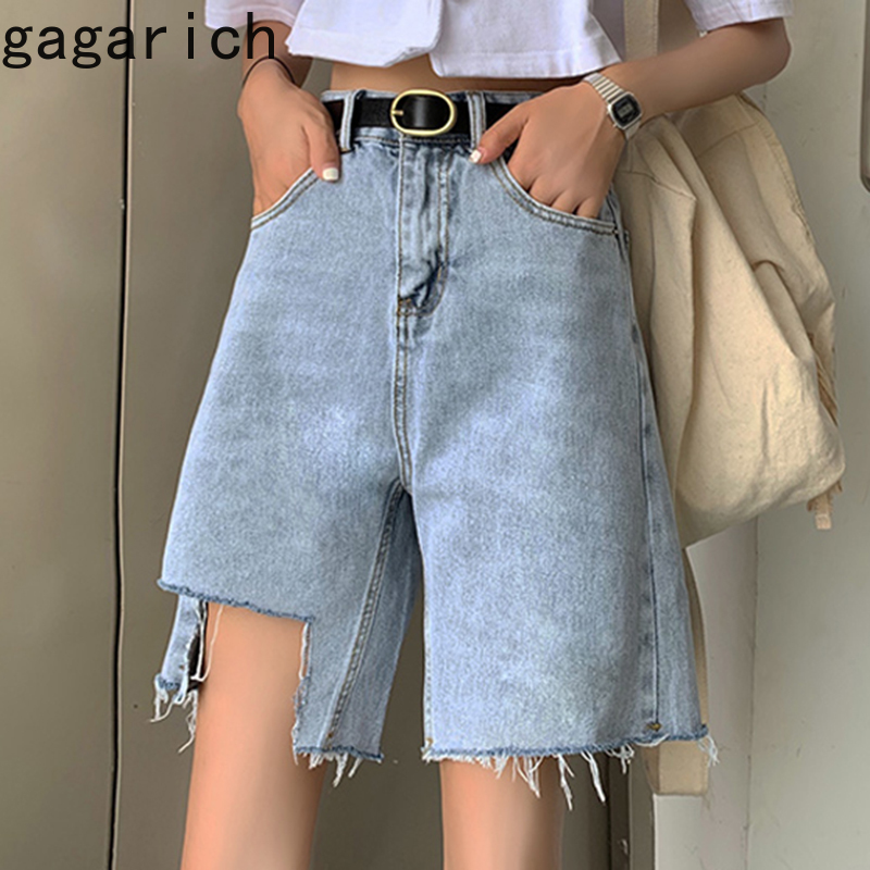 Gagarich Women Denim Shorts Hole Loose Straight Pockets High Street High Waist Washed 2020 Summer Stretch Female Trousers, Blue
Gagarich Women Denim Shorts Hole Loose Straight Pockets High Street High Waist Washed 2020 Summer Stretch Female Trousers, Blue