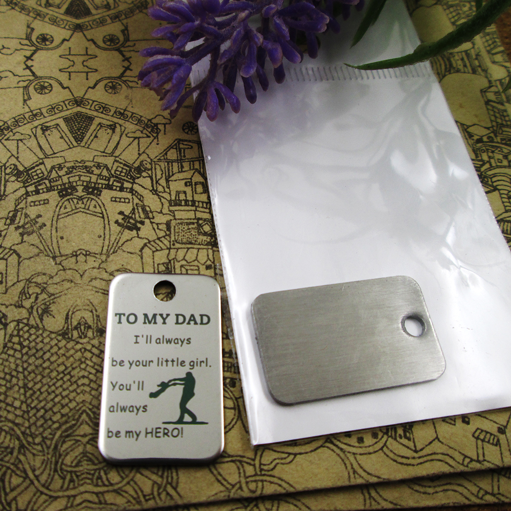 40pcs--"To my dad I'll always be"stainless steel charms more style for choosing DIY Charms pendants for necklace
40pcs--"To my dad I'll always be"stainless steel charms more style for choosing DIY Charms pendants for necklace