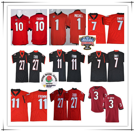 2019 Men's UGA Georgia Bulldogs 1 Sony Michel 11 Jake Fromm 7 DAndre Swift 3 Roquan Smith Gurley Nick Chubb Eason College Football Jersey, Brown
2019 Men's UGA Georgia Bulldogs 1 Sony Michel 11 Jake Fromm 7 DAndre Swift 3 Roquan Smith Gurley Nick Chubb Eason College Football Jersey, Brown
