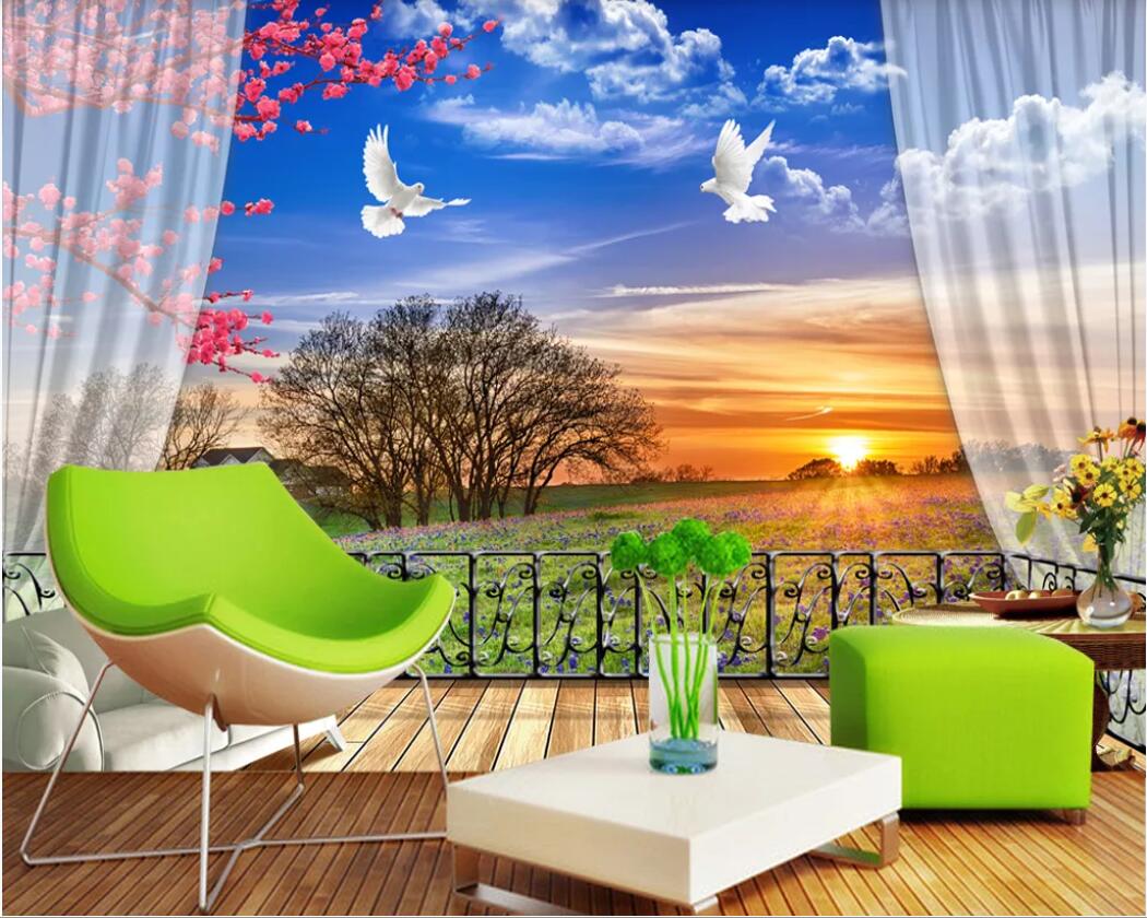 3d room wallpaper custom photo mural Fresh balcony idyllic scenery 3D TV background wall wall art canvas pictures wallpaper for walls 3 d, Non-woven fabric
3d room wallpaper custom photo mural Fresh balcony idyllic scenery 3D TV background wall wall art canvas pictures wallpaper for walls 3 d, Non-woven fabric