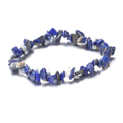 New Style 7 Chakra Natural Stone Gravel Bracelet Stone Bracelet For Woman Man Couple Bracelet Irregular Beads Healing Charm Necklaces