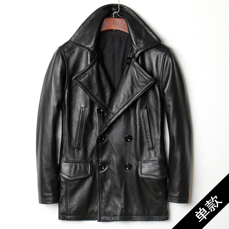 Men's Vintage Cowhide 2020 Genuine Leather Jackets Men Windbreaker Cow Biker Motorcycle Jacket MT-28002 KJ5422, Black
Men's Vintage Cowhide 2020 Genuine Leather Jackets Men Windbreaker Cow Biker Motorcycle Jacket MT-28002 KJ5422, Black