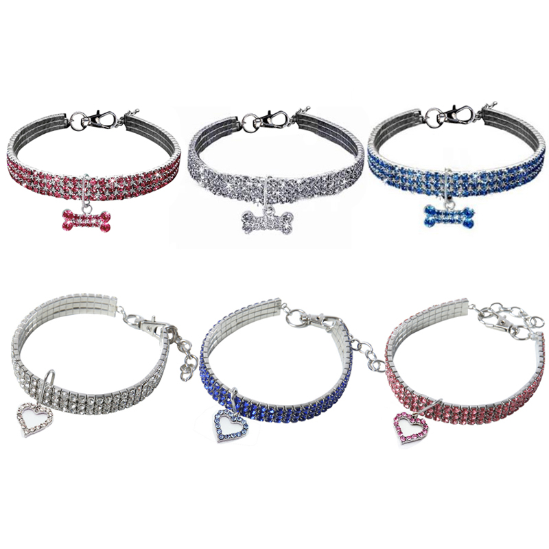 New Fashion Style Rhinestone Necklace Pet Collar with Elastic Rope Pet Cat Dog Necklace Chain Pet Accessories
New Fashion Style Rhinestone Necklace Pet Collar with Elastic Rope Pet Cat Dog Necklace Chain Pet Accessories