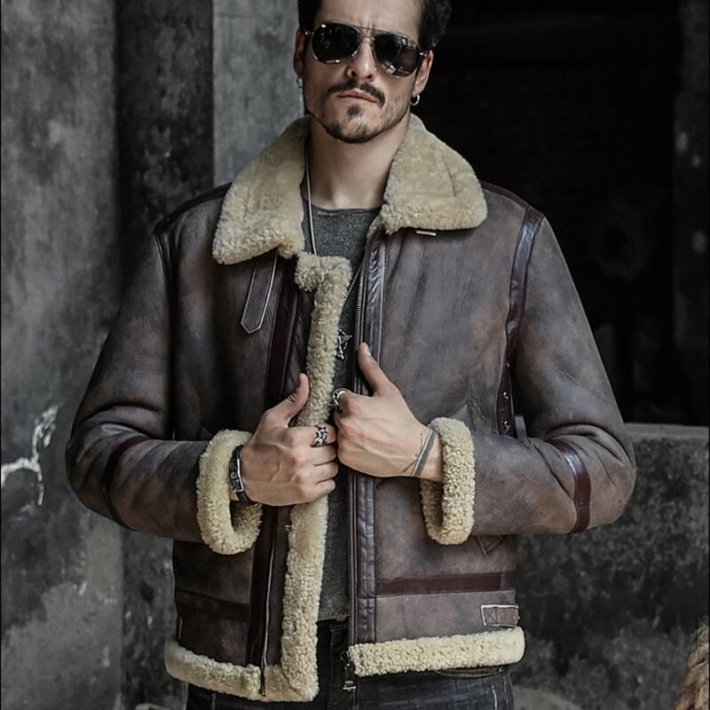 genuine leather jacket men real leather jackets mens clothing man vintage fur coat shearling sheepskin outerwear coats
genuine leather jacket men real leather jackets mens clothing man vintage fur coat shearling sheepskin outerwear coats