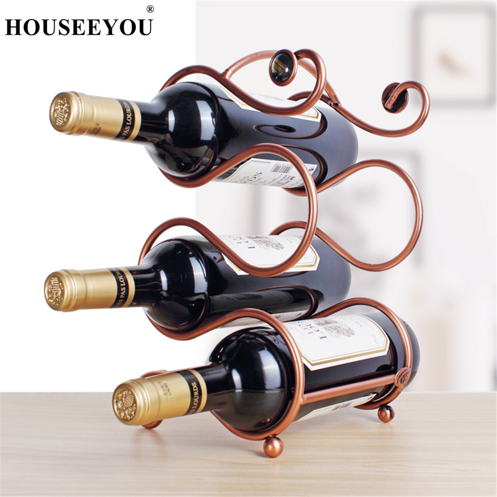 Creative Metal Wine Container Bottle Wine Holder Kitchen Bar Metal Craft Christmas Gift Handcraft Display Stand Bracket
Creative Metal Wine Container Bottle Wine Holder Kitchen Bar Metal Craft Christmas Gift Handcraft Display Stand Bracket