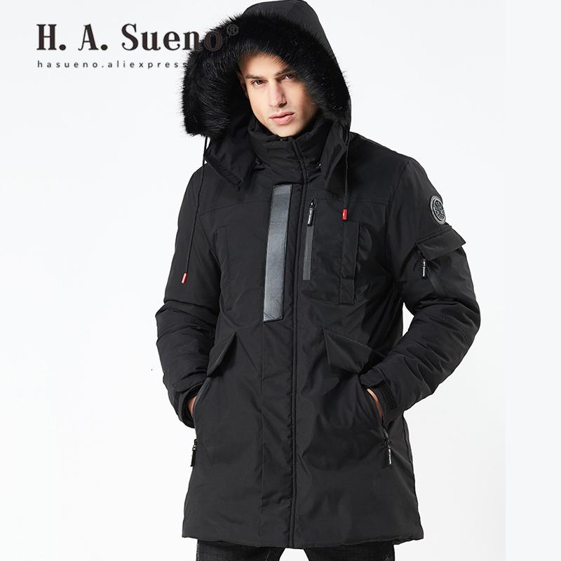 2019 Winter Jacket Men Long Fur Collar Hooded Parka Male Thick Warm Men's Windbreakers Windproof Outerwear Coat Clothes /7, Black
2019 Winter Jacket Men Long Fur Collar Hooded Parka Male Thick Warm Men's Windbreakers Windproof Outerwear Coat Clothes /7, Black